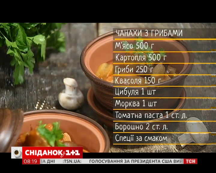 Чанахи рецепт с грибами и фасолью рецепт